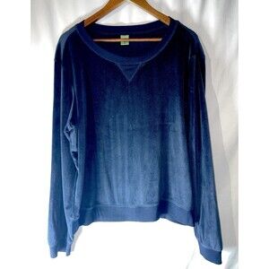 Honeydew Black Velvet Sweatshirt Size XXL